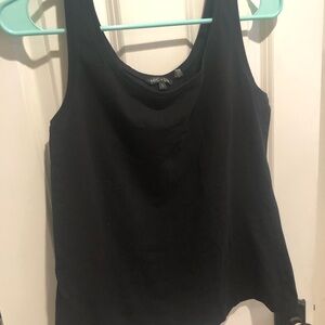 NIC+ZOE Classic Black Tank Top